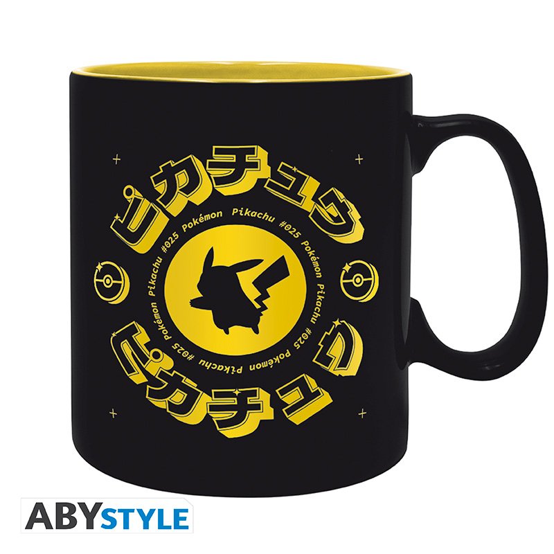 Pokemon Mug - Black - 460 ml
