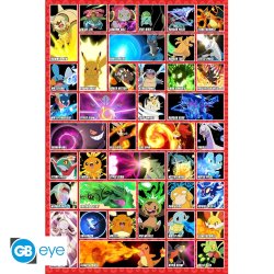 Pokemon Moves Poster - 91.5x61 cm