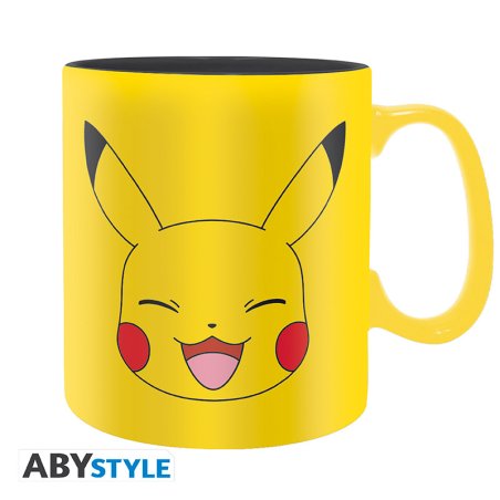 Pokemon Mug - Pikachu Face - 460 ml