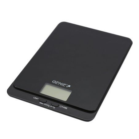 Genie DLS 5 Noir Comptoir Rectangle Balance de ménage électronique