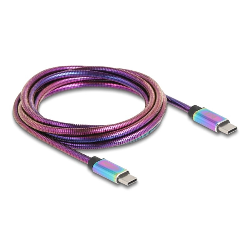 DeLOCK 81116 câble USB USB 2.0 2 m USB C Multicolore
