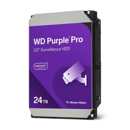 HDD Purple Pro 24TB 3.5 SATA 6GBs 512MB