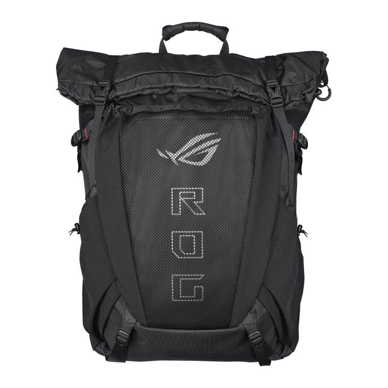 ASUS ROG Archer ErgoAir sac à dos Sac à dos de jeu Noir EVA (Acétate de vinyle d'éthylène), Lycra, Nylon