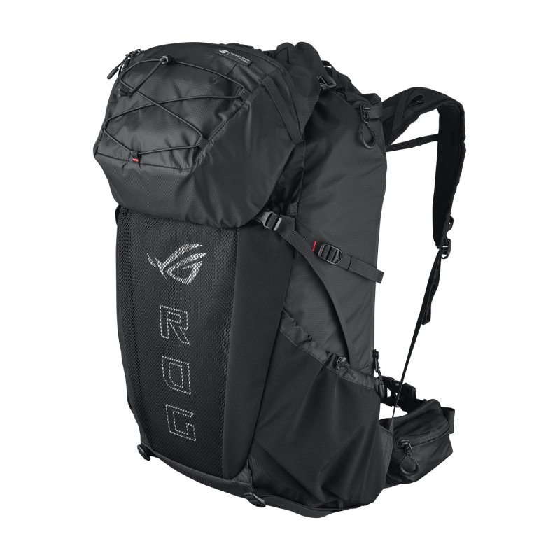 ASUS ROG Archer ErgoAir sac à dos Sac à dos de jeu Noir EVA (Acétate de vinyle d'éthylène), Lycra, Nylon