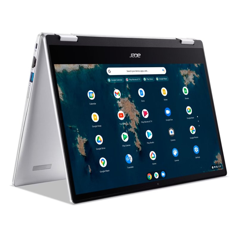 Acer Chromebook Spin 314 CP314-1HN-C07F Intel Celeron N5100 35,6 cm (14") Écran tactile Full HD 8 Go LPDDR4x-SDRAM 128