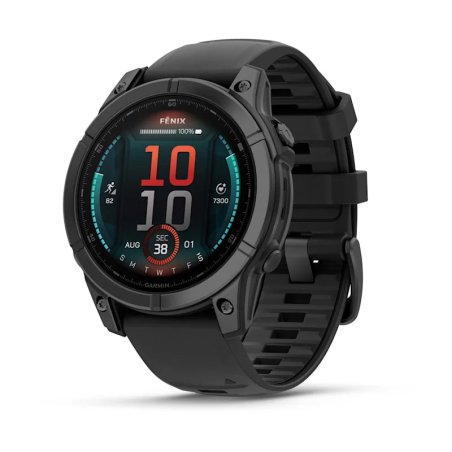Garmin fenix E (47mm) schwarz/schiefergrau