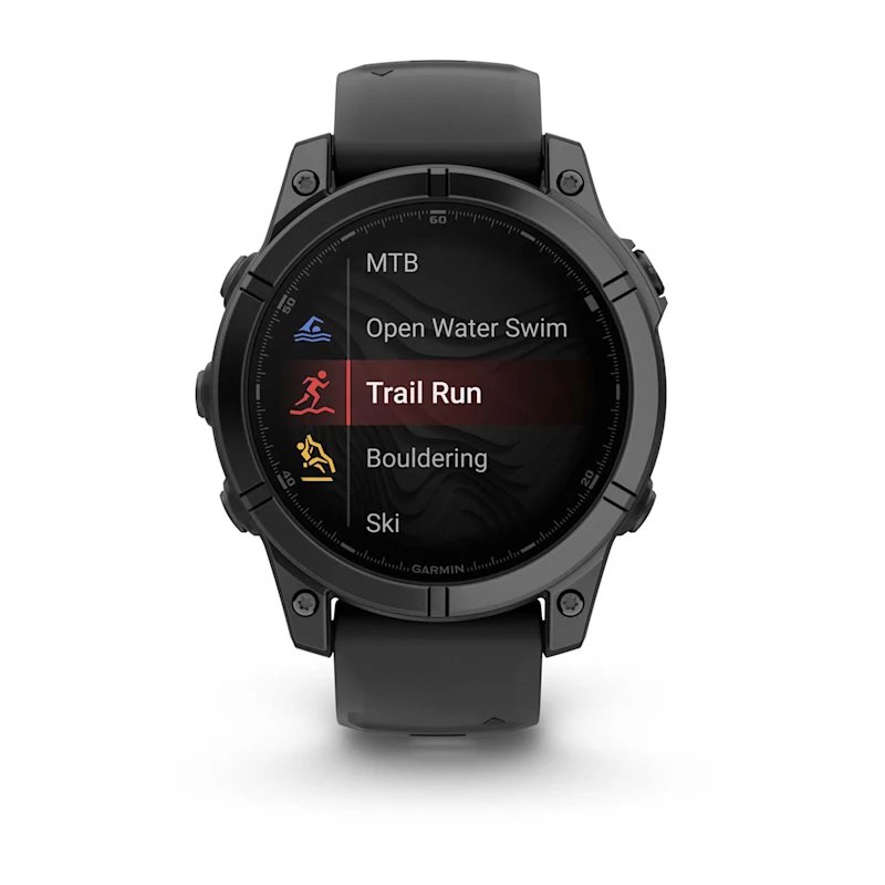 Garmin fenix E (47mm) schwarz/schiefergrau