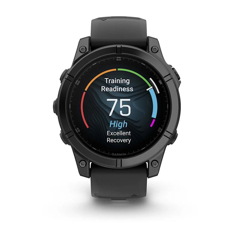 Garmin fenix E (47mm) schwarz/schiefergrau