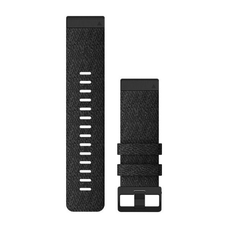 Garmin Ersatzarmband QuickFit 26mm Nylon Schwarz/Schiefergrau