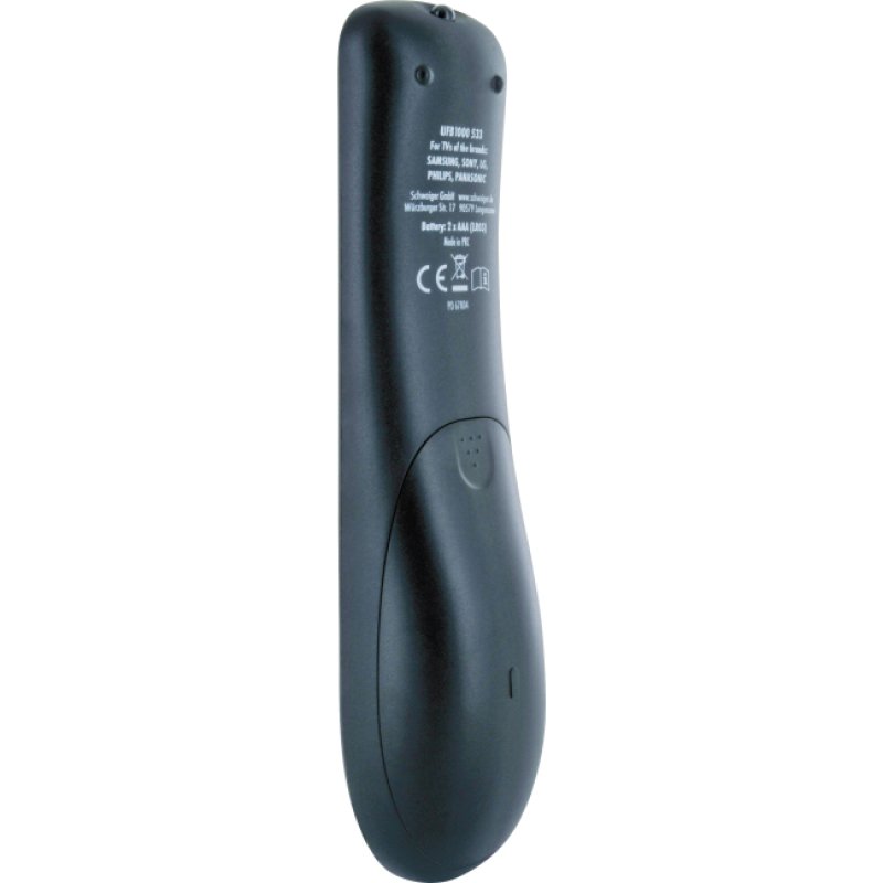 Schwaiger UFB1000 533 remote control IR Wireless DVD/Blu-ray, TV, TV Tuner, TV set-top box Press buttons