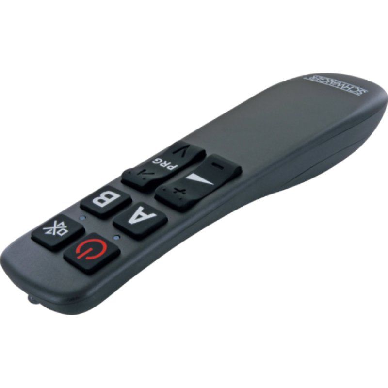 Schwaiger UFB1000 533 télécommande IR Wireless DVD/Blu-ray, TV, Tuner TV, Boitier décodeur TV Appuyez sur les boutons
