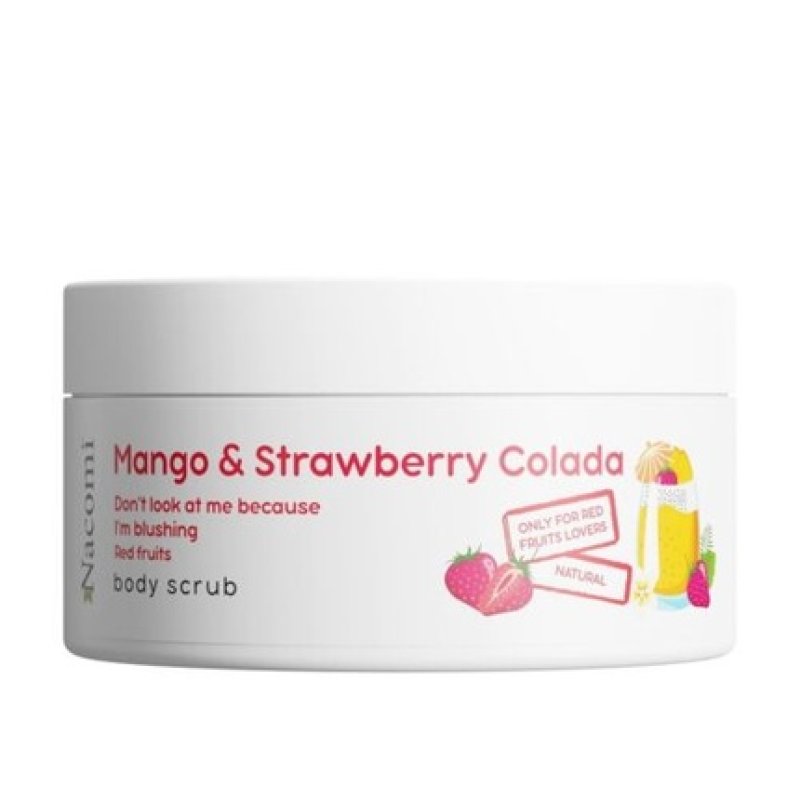 Nacomi Mango and Strawberry Body Scrub 100ml