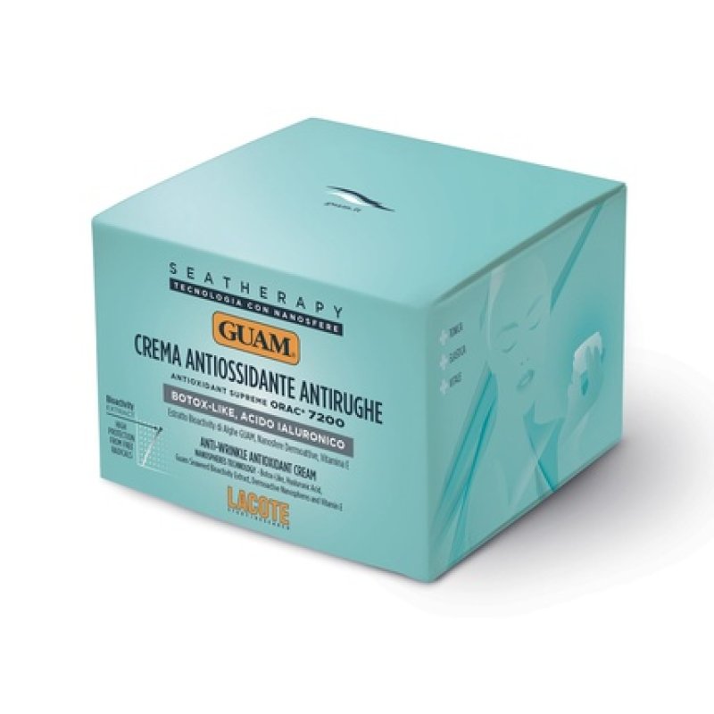 Guam Seatherapy Anti-Wrinkle Lifting Face Cream with Antioxidants, Hyaluronic Acid, and Guam Algae Bioactivity Extract
