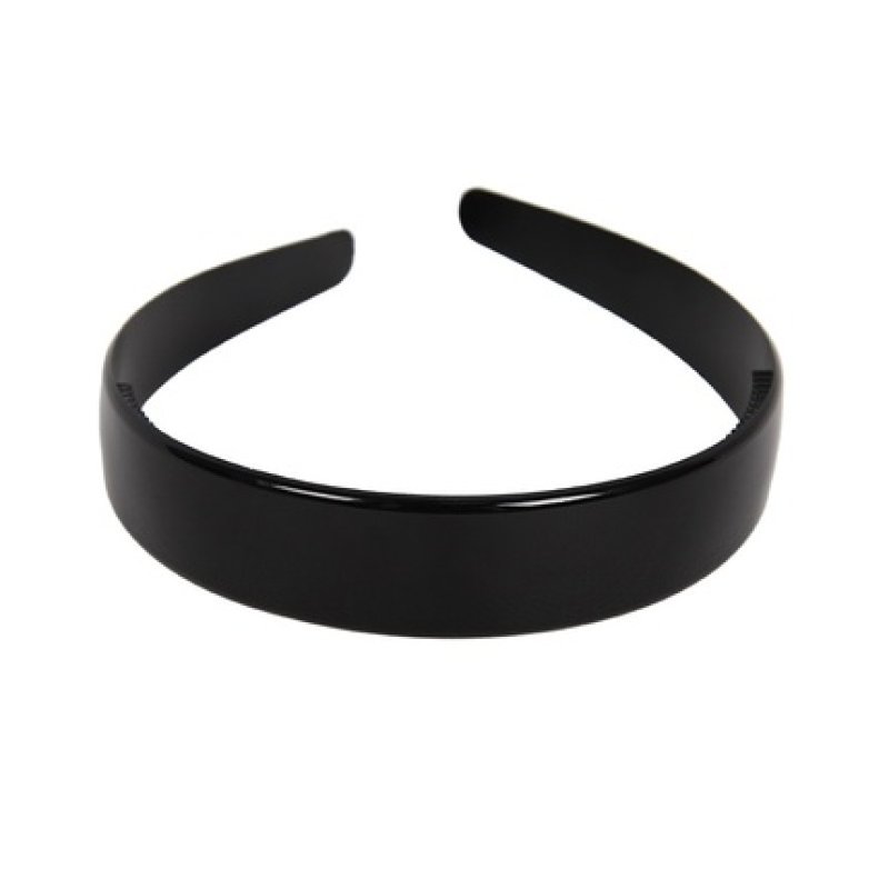 Donegal Wide Hairband Black 9918