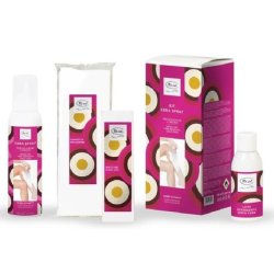 Roial Bubble Wax Cold Spray Depilatory Wax for Normal Skin with Shea Butter