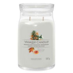 Yankee Candle 1759274E bougie en cire Rond Ambre, Bergamote, Noix de coco, Jasmin, Mousse, Orange, Poire, Bois de