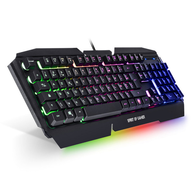 Clavier Gamer Spirit of Gamer compatible Pro-K5 RGB (Noir)
