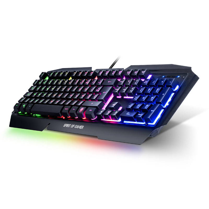 Clavier Gamer Spirit of Gamer compatible Pro-K5 RGB (Noir)