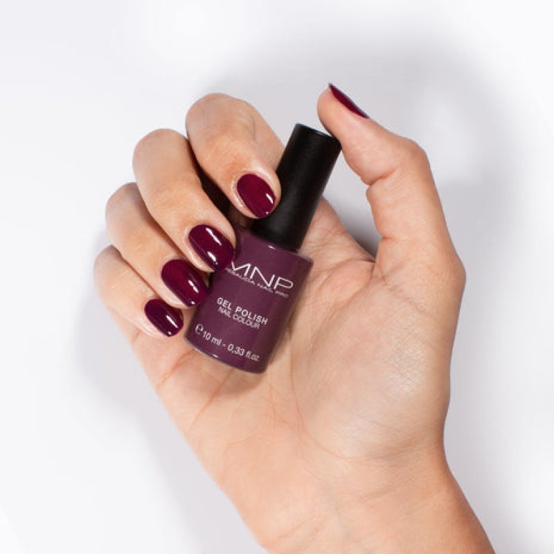 Mesauda Nail Pro MNP Walk of Fame vernis à ongles avec gel 10 ml Bordeaux
