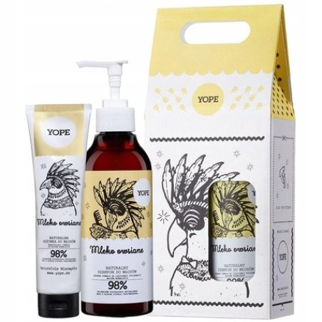 YOPE Oat Milk Gift Set Shampoo 300ml and Hair Conditioner 170ml
