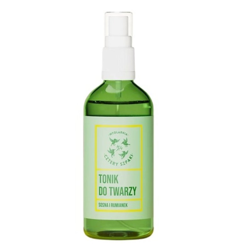 Mydlarnia Cztery Szpaki Face Tonic Pine And Chamomile 100ml