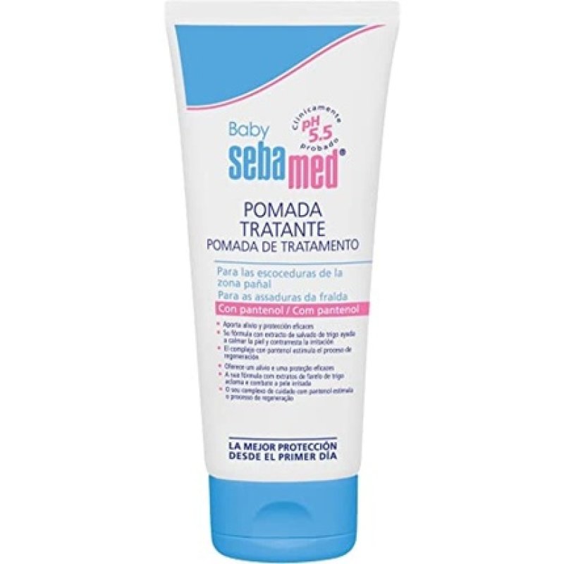 Sebamed Baby Healing Ointment 100ml - Soothes Diaper Rash and Protects Skin from Future Irritations