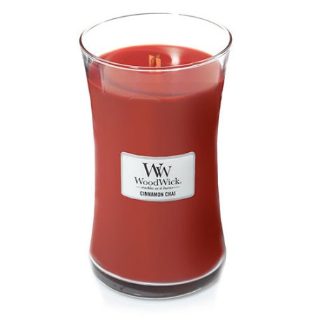 WoodWick 93104 bougie en cire Autres Cannelle, Vanille Rouge 1 pièce(s)