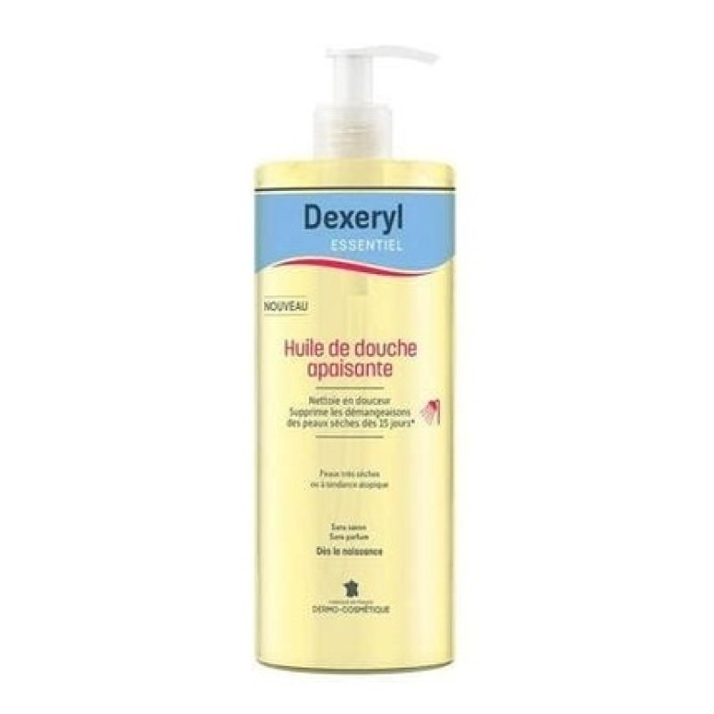 Dexeryl Cleansing Oil For Very Dry Or Atopy-Prone Skin - 500ml