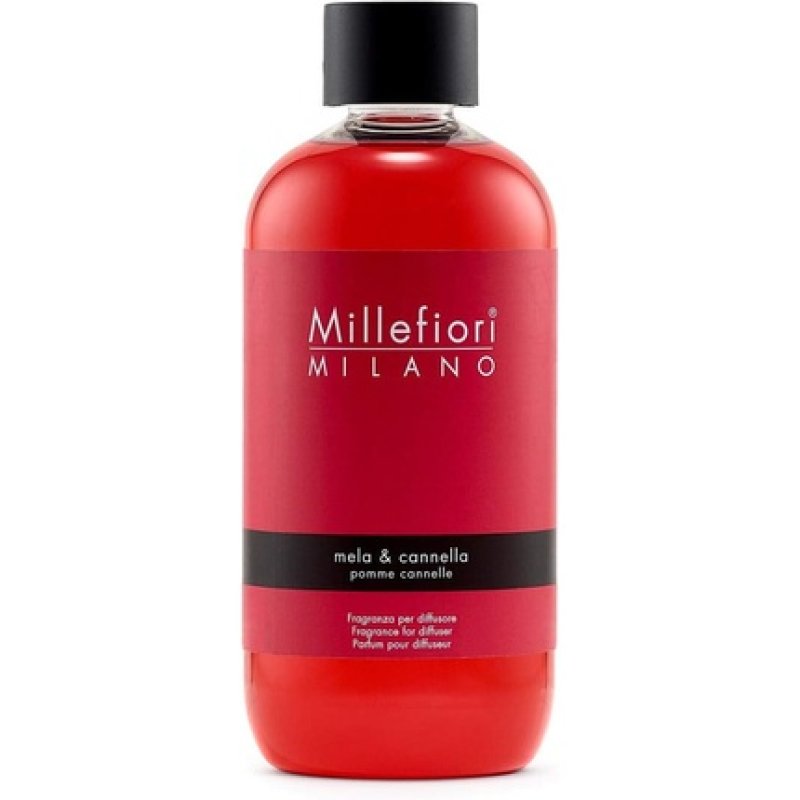 Millefiori Milano Scented Reed Diffuser Refill Mela and Cannella 250ml