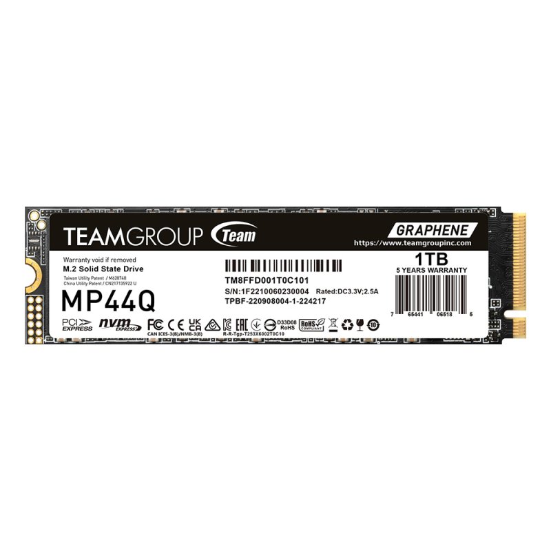 SSD Team MP44Q M.2 2TB PCIe G4x4 2280