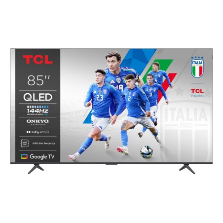 TCL P8K 85P8K TV 2,16 m (85") 4K Ultra HD Smart TV Wifi Métallique 450 cd/m²