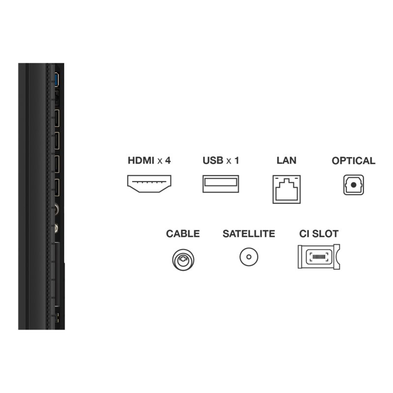 TCL P8K 85P8K TV 2,16 m (85") 4K Ultra HD Smart TV Wifi Métallique 450 cd/m²