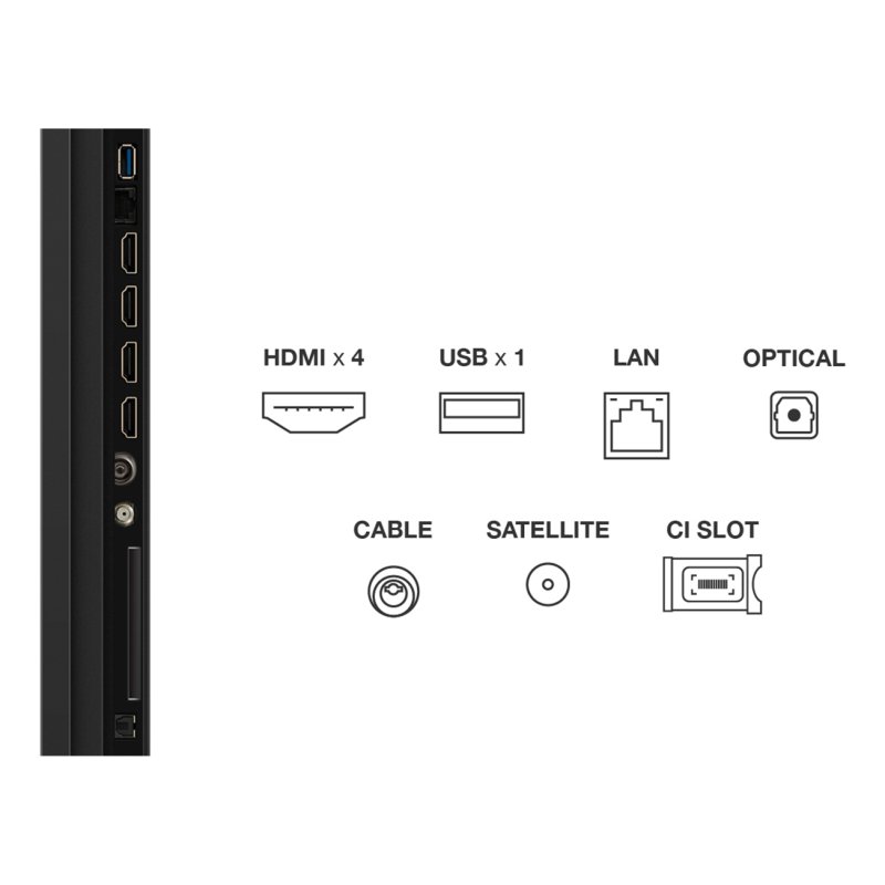 TCL P8K 98P8K TV 2,49 m (98") 4K Ultra HD Smart TV Wifi Métallique 450 cd/m²