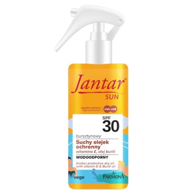 Jantar Amber Dry Protective Oil Spf30 150ml - Sun Care