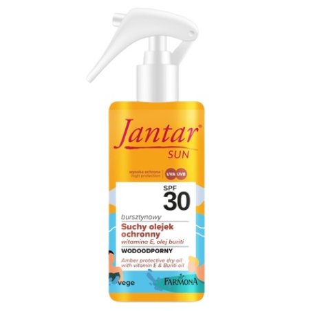 Jantar Amber Dry Protective Oil Spf30 150ml - Sun Care