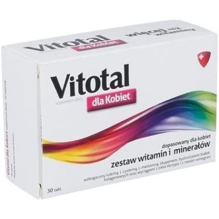 Aflofarm Vitotal for Women Vitamins and Minerals 30 Capsules