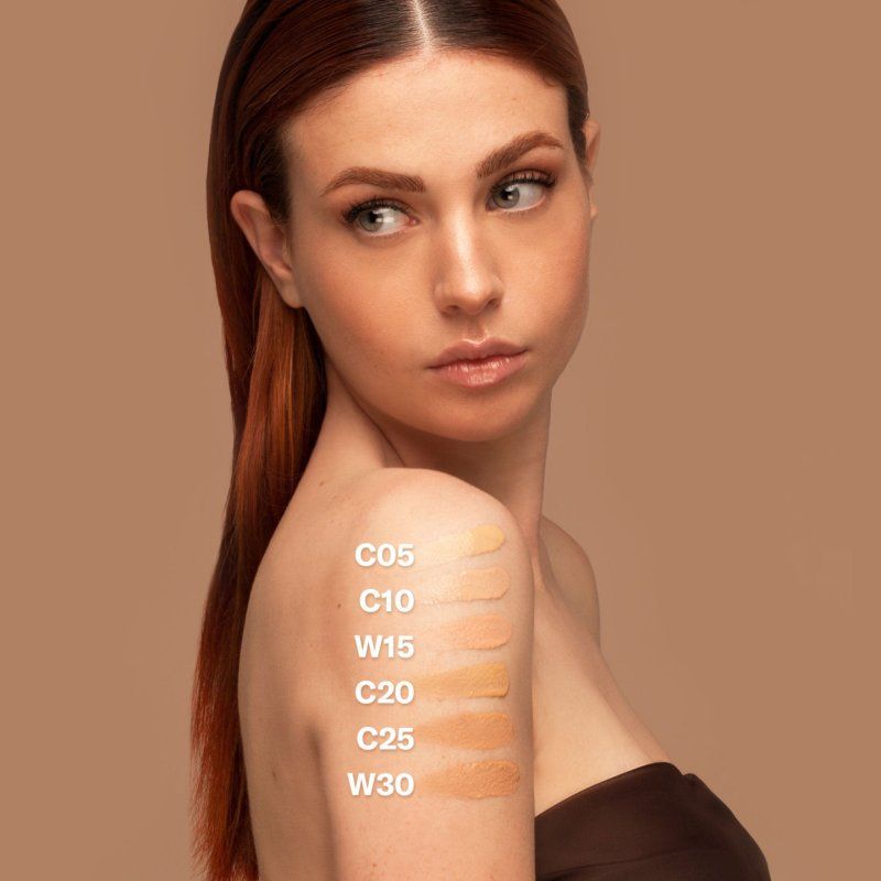 MESAUDA The Skin Moisturising foundation with a luminous finish C05