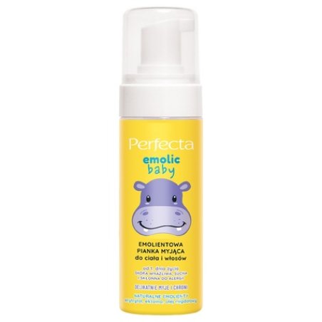 Perfecta Emolic Baby Emollient Cleansing Foam For Body 160ml