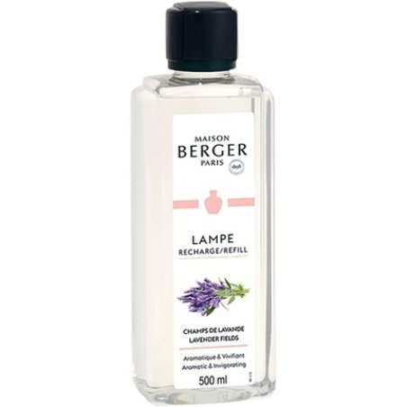 Lampe Berger Room Fragrance Refill Pack, Champs De Lavande / Lavender Fields, 500 Ml