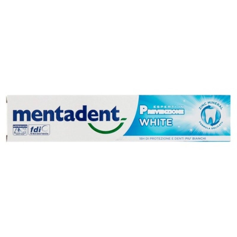 Mentadent B White and Strong Teeth Toothpaste 75ml
