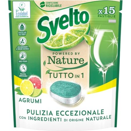 Svelto Powered By Nature Dishwasher Cleaning Tabs 15 Pack