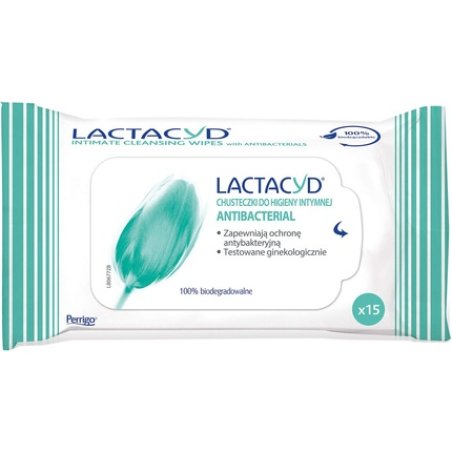 Intimate Wipes with Anti-Bacterial 15 Pieces