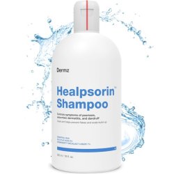 Therapeutic Psoriasis Shampoo 500ml Salicylic Acid & Dermosoft® 1% - Treatment for Dry, Itchy & Flaky Scalp - Severe