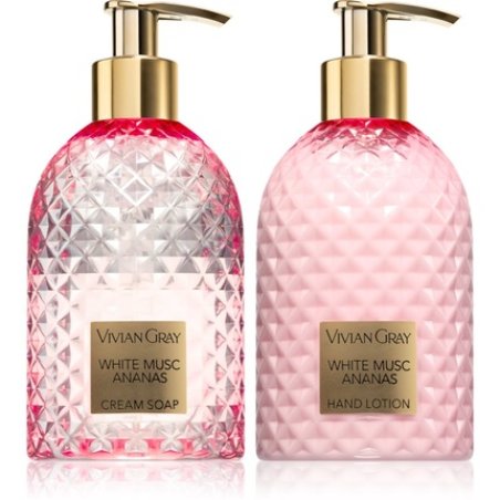 Vivian Gray Gemstone White Musc & Ananas Gift Set - Hand Care