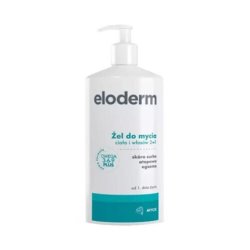 Eloderm 2-in-1 Body and Hair Wash Gel for Dry and Atopic Skin