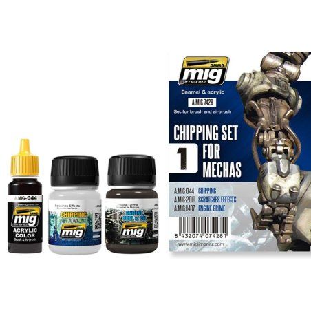 GUNDAM ACC - Chipping Set for Mechas