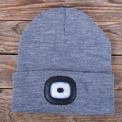 LED Beanie Hat - One-Size-Fits-Most