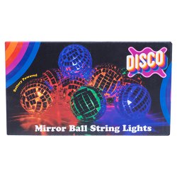 Disco Ball String Lights - 2 meters