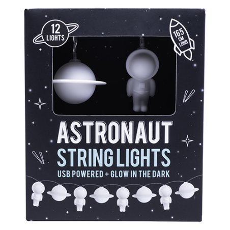 Astronaut String Lights - Glow in The Dark