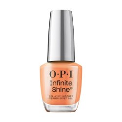 OPI Infinite Shine Long-Wear Dark Crème Finish Opaque Coral Nail Polish 0.5 fl oz